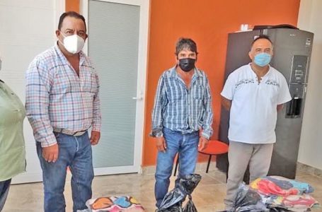 Apoya presidente de Huehuetlán a familias afectadas por lluvias