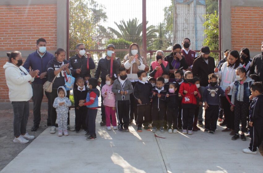 ARIADNA AYALA IMPULSA EN ATLIXCO EL DESARROLLO CON INFRAESTRUCTURA EDUCATIVA Y SOCIAL