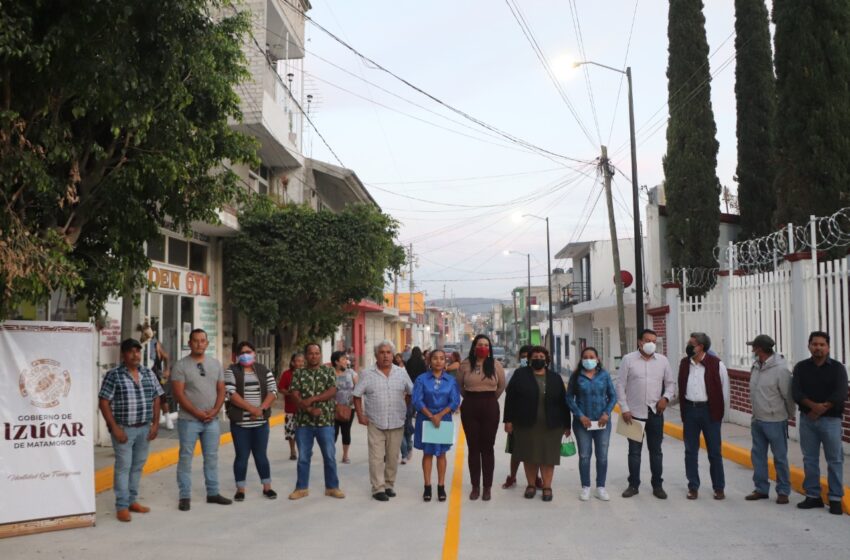 MÁS DE 4 MILLONES DE PESOS INVIERTE IRENE OLEA EN OBRAS DE INFRAESTRUCTURA EN BARRIOS Y COLONIAS