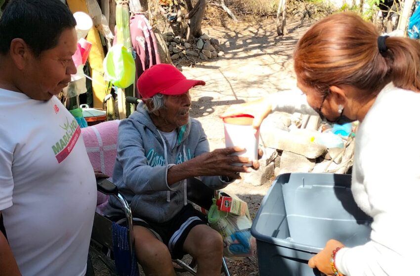 Lupita Espinoza realiza cada domingo acciones a favor de los ciudadanos