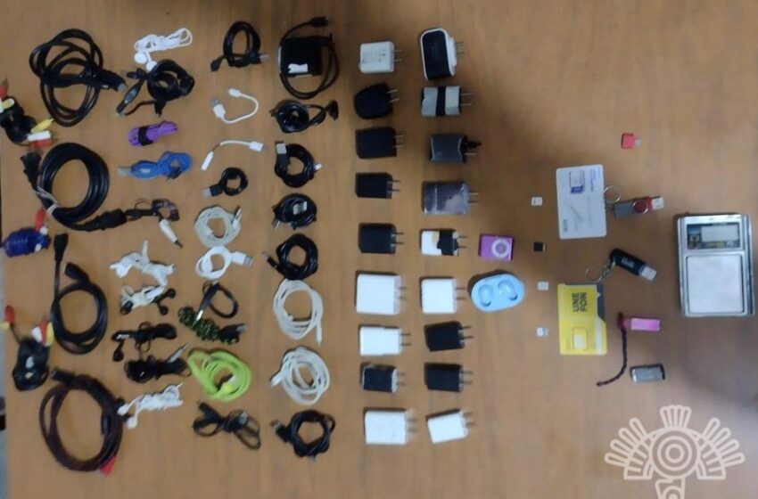 Asegura SSP aparente droga al interior de penales