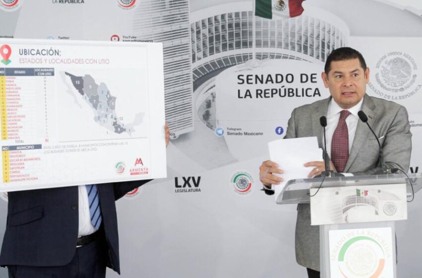 ARMENTA RESALTA QUE PUEBLA ESTÁ ENTRE LOS ESTADOS CON MAYOR CONCENTRACIÓN DE LITIO