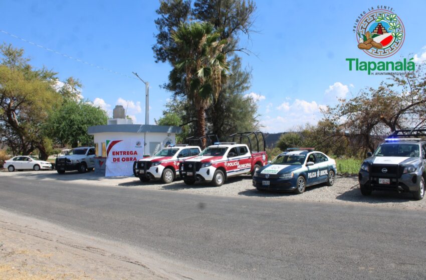 En Tlapanalá inauguran caseta de control y vigilancia
