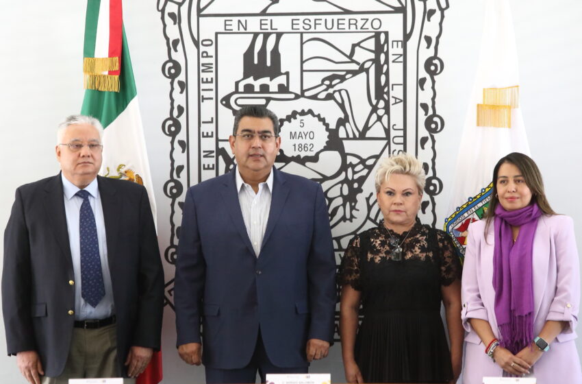 Gabinete estatal consolidará bienestar de Puebla, reafirma Sergio Salomón