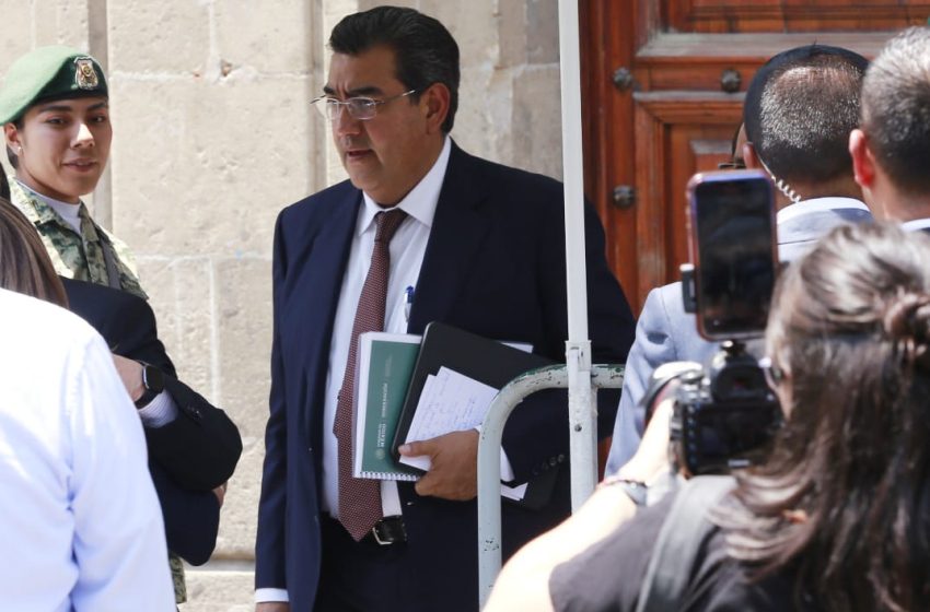 Participa Sergio Salomón en reunión de Estrategia Nacional de Seguridad y de Bienestar