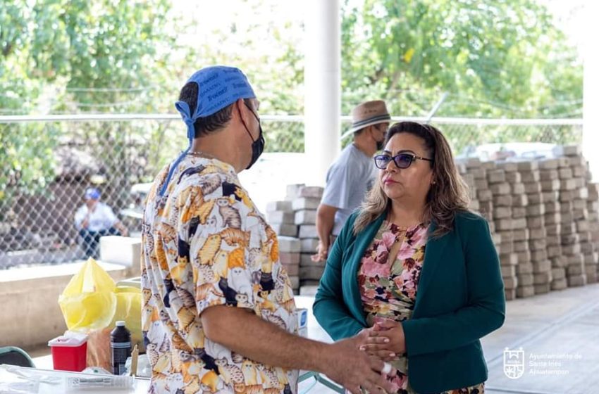 Realizaron jornada de esterilización de perros y gatos en Ahuatempan