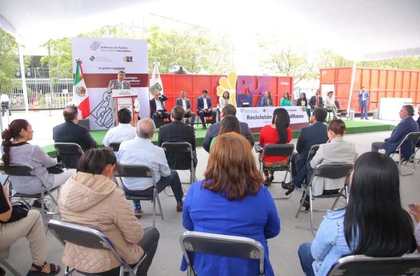 Con “Reciclatón”, gobierno de Sergio Salomón fortalece cultura del reciclaje y cuidado ambiental