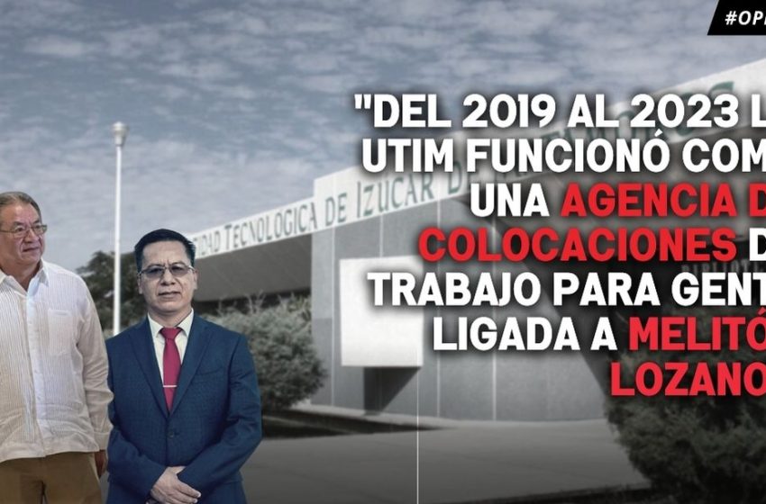 Se destapa la cloaca en la UTIM, luego de 4 años de haber sido operada por gente de Melitón Lozano.