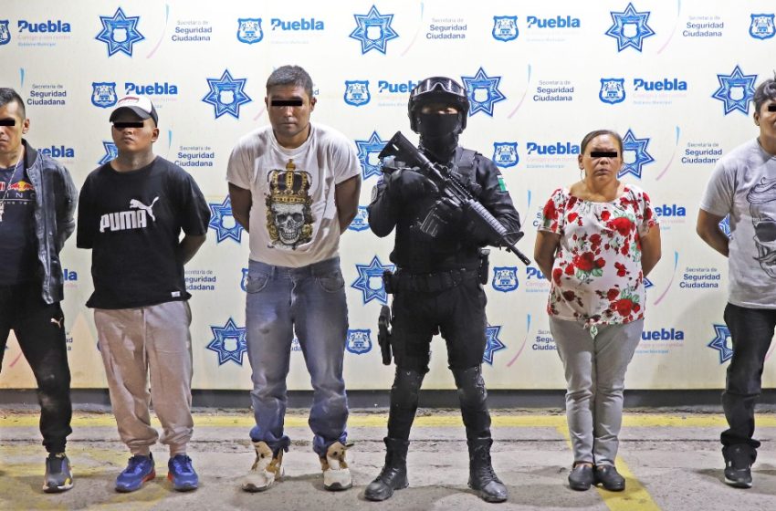 La policía municipal de Puebla debilitó a “Los Kalusha”, banda dedicada al narcomenudeo y robo en diferentes modalidades