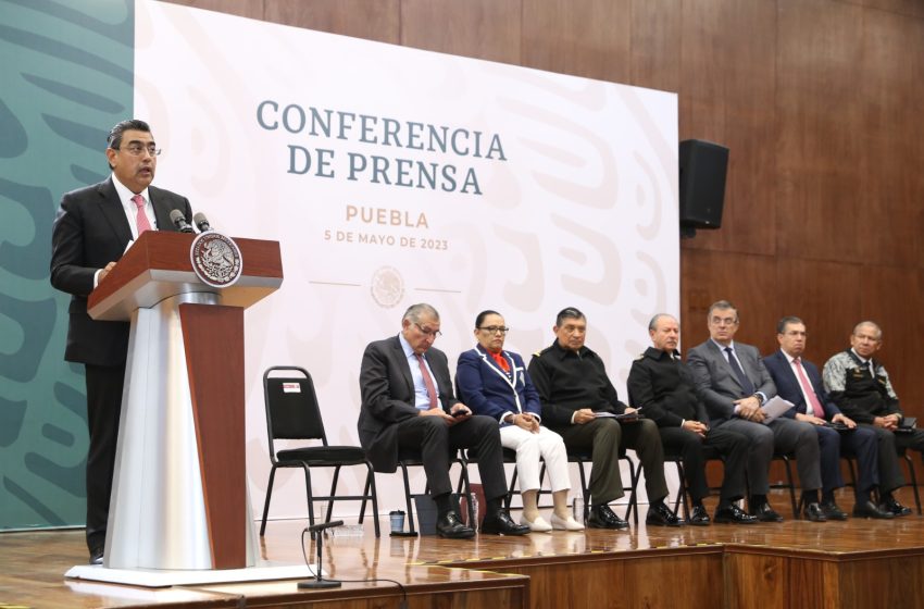 Con federación, gobierno de Puebla detonará proyectos de movilidad, anuncia Sergio Salomón
