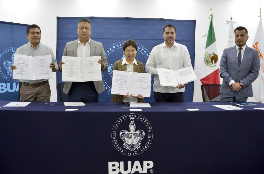Estrechan lazos BUAP y sindicatos de Trabajadores del Seguro Social y de la Educación en Puebla