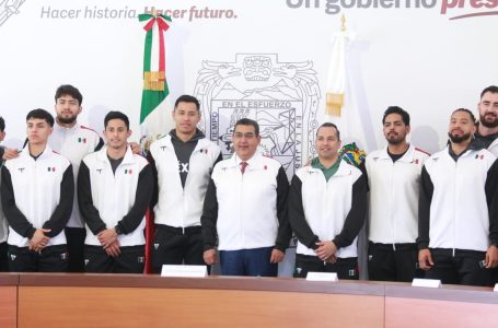 Puebla, sede de eventos internacionales; Sergio Salomón invita a juego de selección de basquetbol varonil