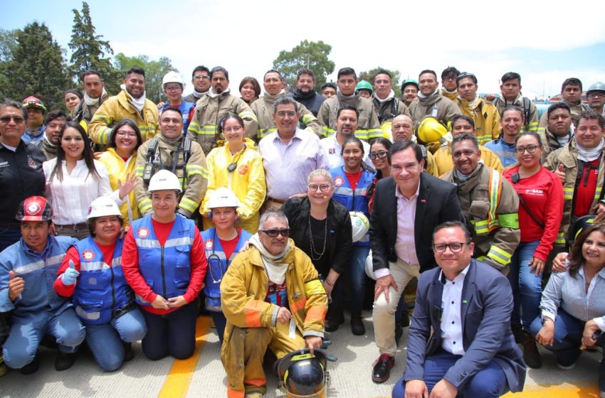 Promueve gobierno de Puebla cultura de la prevención y autoprotección: Sergio Salomón