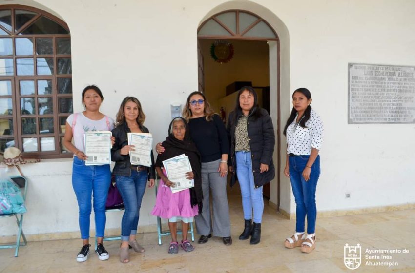 Gobierno de Ahuatempan impulsa programas sociales