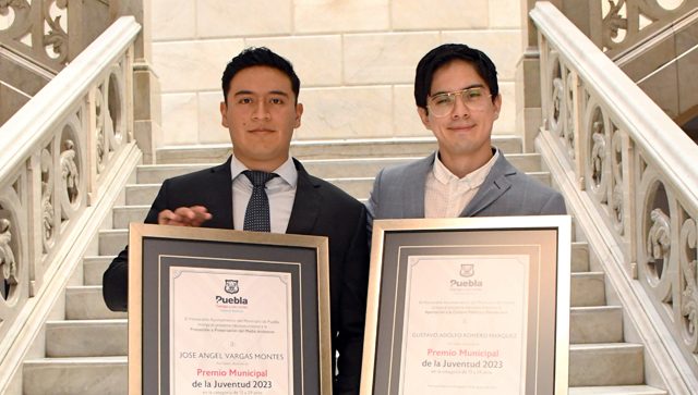 Ganan alumnos BUAP Premio Municipal de la Juventud 2023