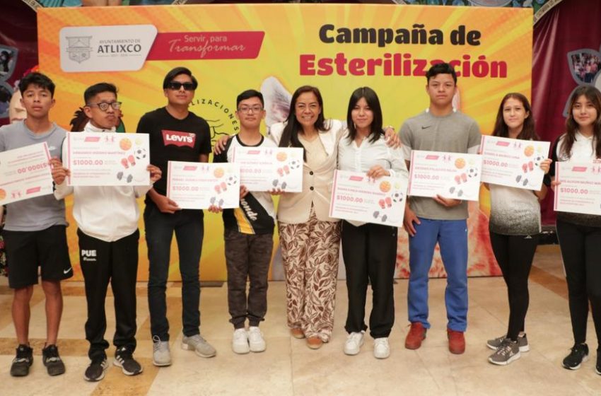 Ariadna Ayala pone en marcha becas deportivas a jóvenes atlixquenses dando cumplimiento a una propuesta más de campaña