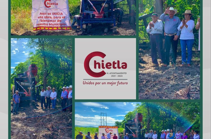 En Chietla, obras marcan un antes y un después: Juan Gutiérrez Briones