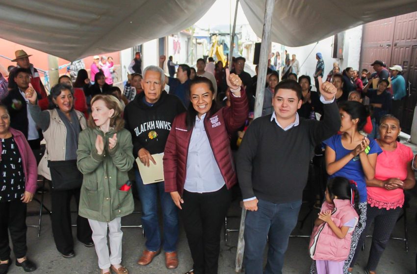 “Obras pública en Atlixco se realiza con la participación ciudadana en todas las colonias y juntas auxiliares”: Ariadna Ayala.