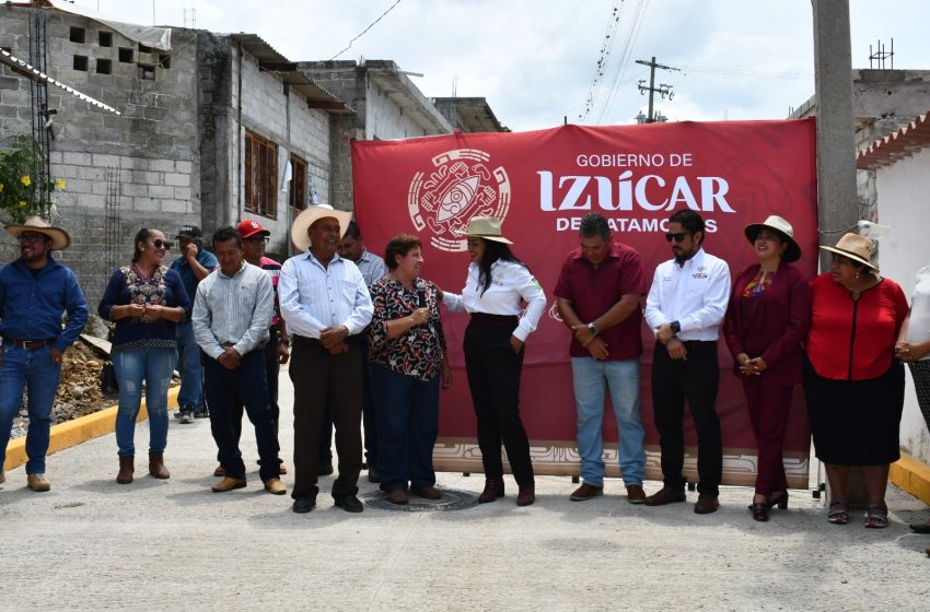 Cumple Irene Olea con acciones de gobierno en favor de Izúcar
