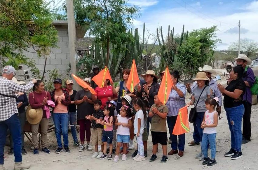 San Mateo Mimiapan se beneficia con obra