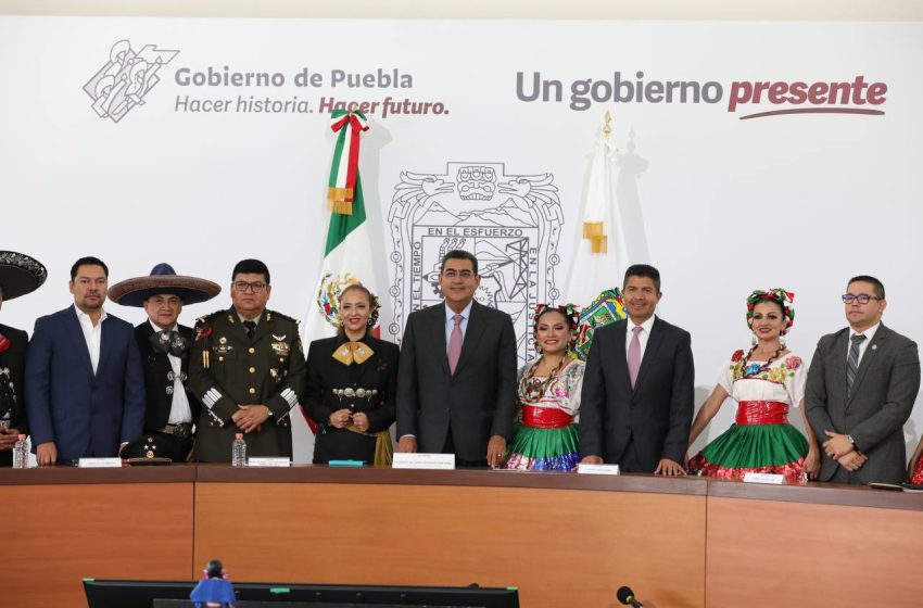 Sergio Salomón y Eduardo Rivera alistan festejos patrios para dar ‘El Grito’ en conjunto