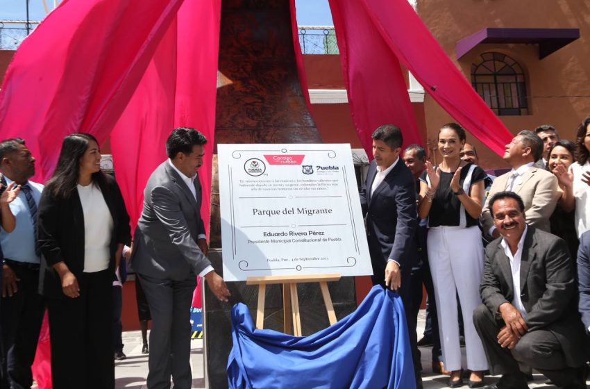 Puebla capital estrena ‘Parque del Migrante’ y disfruta la remodelación de Analco