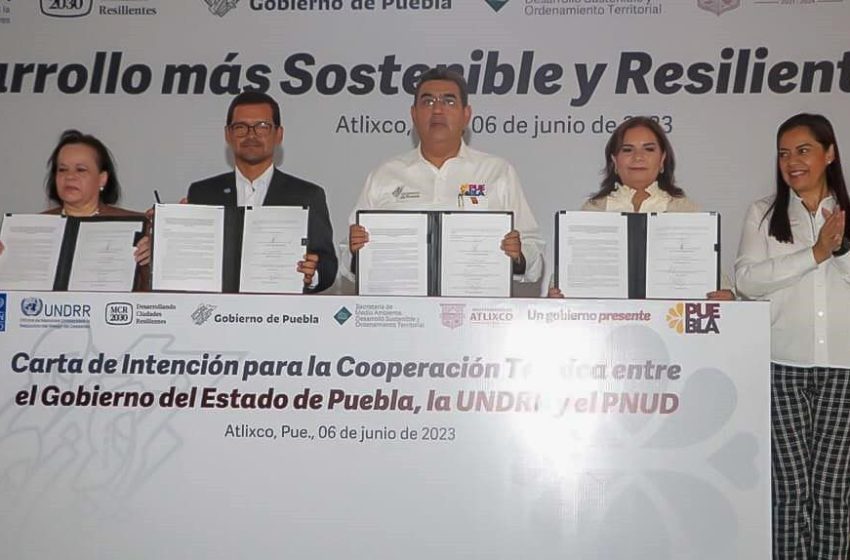 Atlixco participará en el foro de Resiliencia Global en Dubái organizado por la ONU