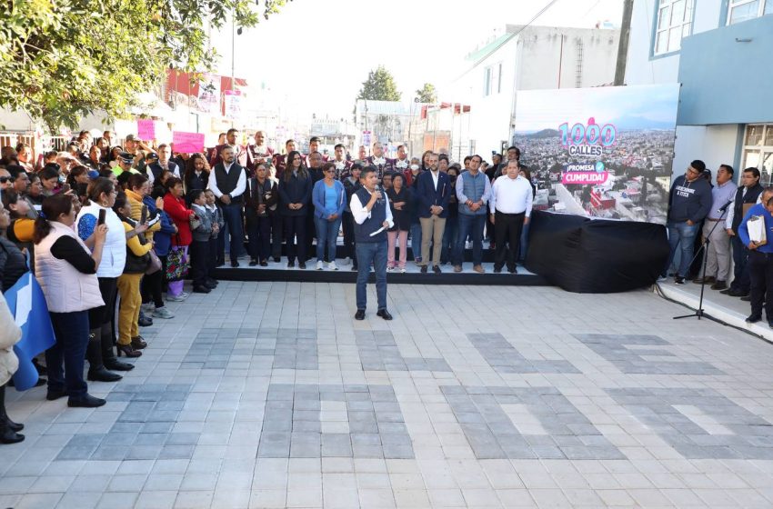 Palabra cumplida: Puebla Capital suma 1,000 calles intervenidas y va por más