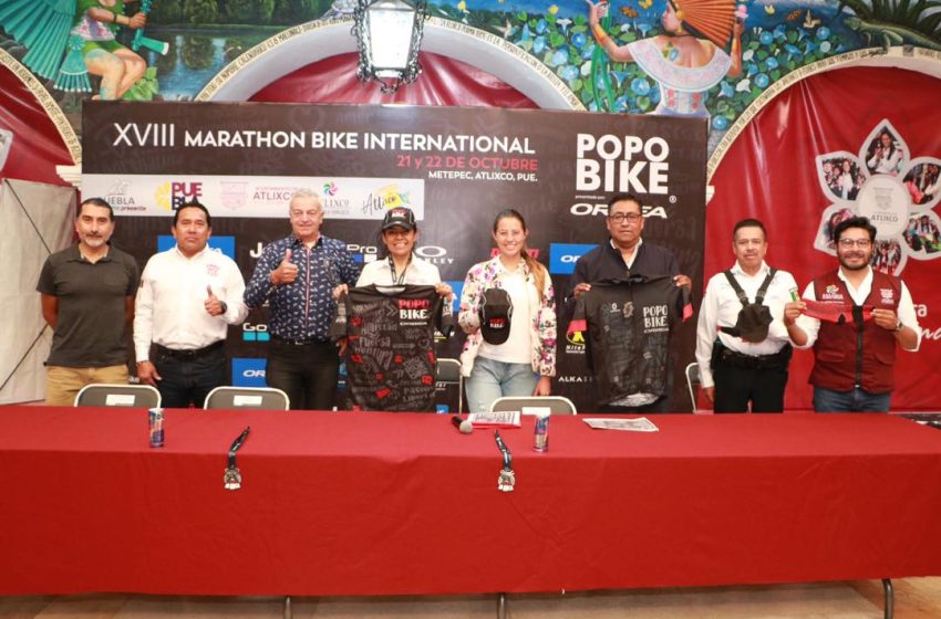Emociónate con el gran evento ciclista “Popobike” en Atlixco del 20 al 22 de octubre