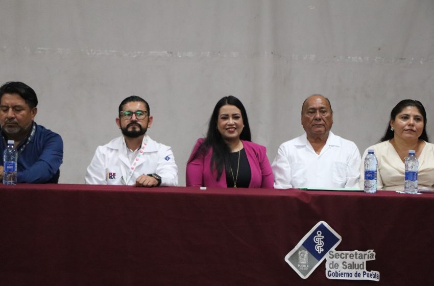 En Izúcar de Matamoros se desarrolla Jornada Médica de Capacitación y Módulo de Información.