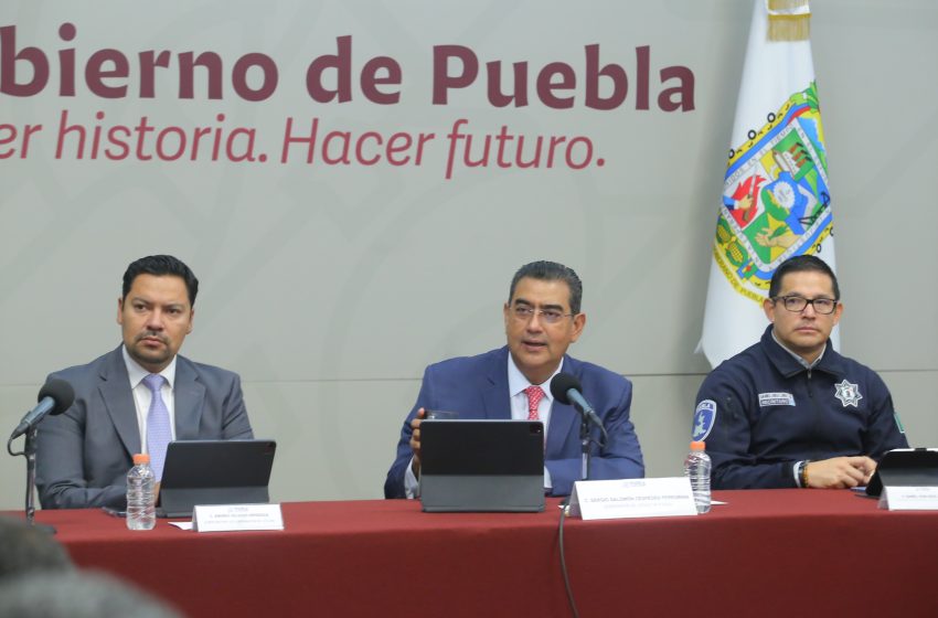 Gobierno de Puebla, presente en Guerrero el tiempo que sea necesario, garantiza Sergio Salomón