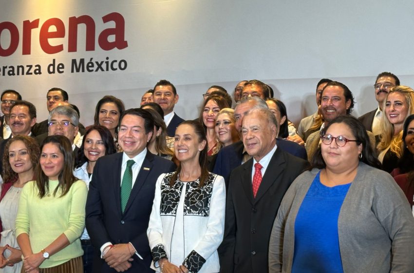 Remarca la coordinadora nacional Claudia Sheinbaum que se requieren  perfiles competitivos para el 2024
