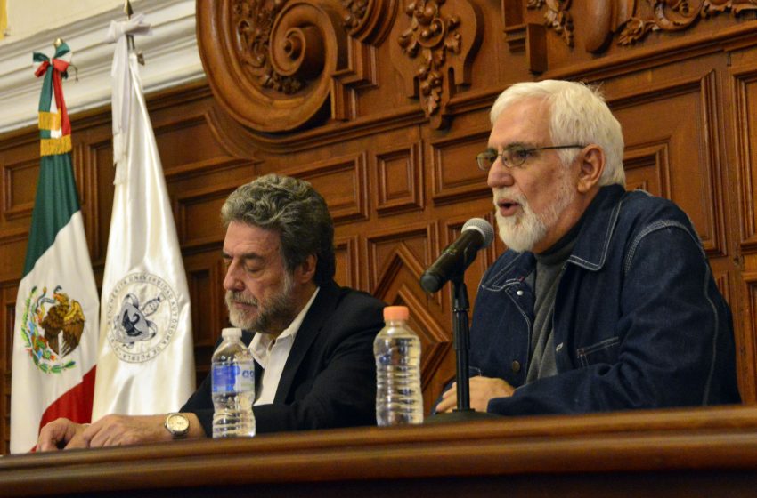 Luciano Concheiro Bórquez plantea en la BUAP retos de la educación en México