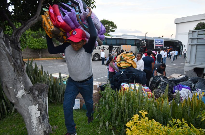 Entrega BUAP más de 30 toneladas de víveres en apoyo a damnificados de Guerrero