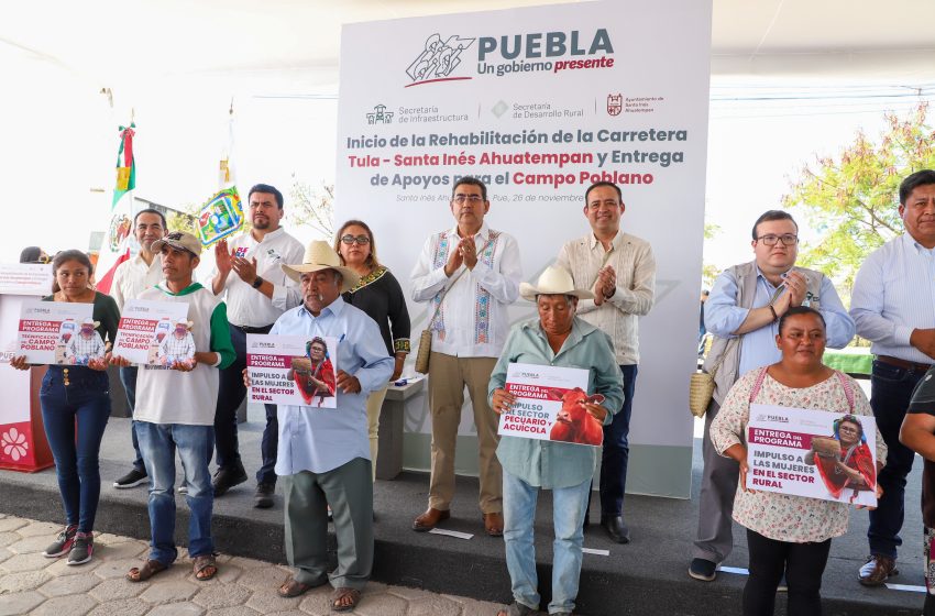 Utiliza gobierno de Puebla el poder para cambiar vidas: Sergio Salomón