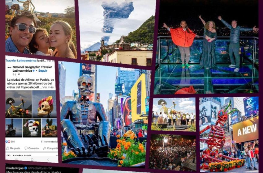 Valle de Catrinas de Atlixco supera expectativas y recibe a más de 400 mil visitantes