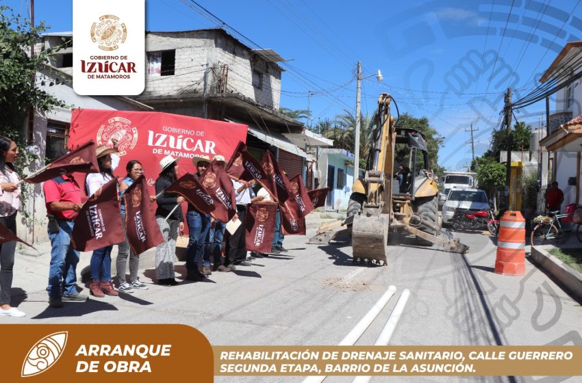 Irene Olea resuelve riesgo de salud pública con la rehabilitación de drenaje sanitario en La Asunción
