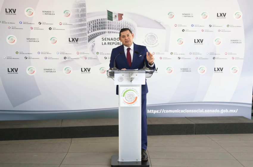 AMLO consolida Red Ferroviaria para progreso de Puebla, asegura Alejandro Armenta