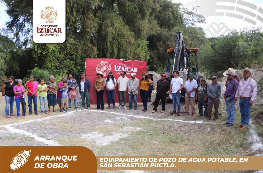 Resuelve Irene Olea el abasto de agua en San Sebastián Puctla