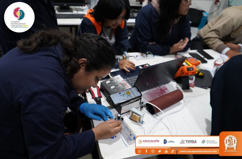 Realizan talleres de mecatrónica en el Tecnológico de Zacapoaxtla