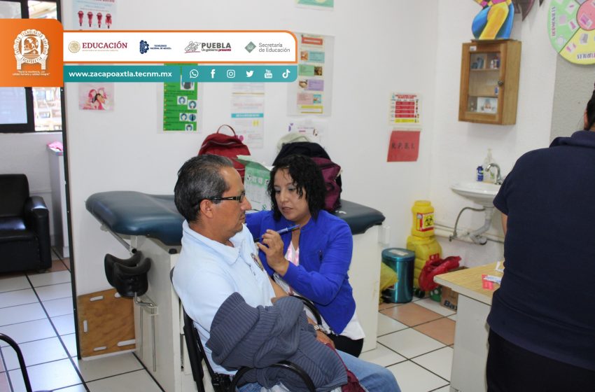 Se une el Tecnológico de Zacapoaxtla a Jornada de Vacunación contra el tétanos