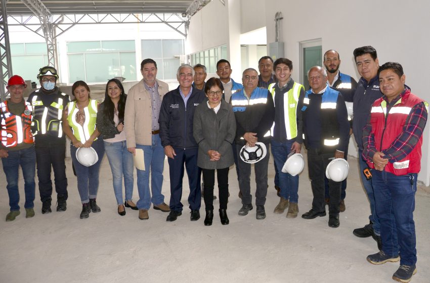 Rectora Lilia Cedillo Ramírez supervisa ampliación de clínicas de la Facultad de Estomatología
