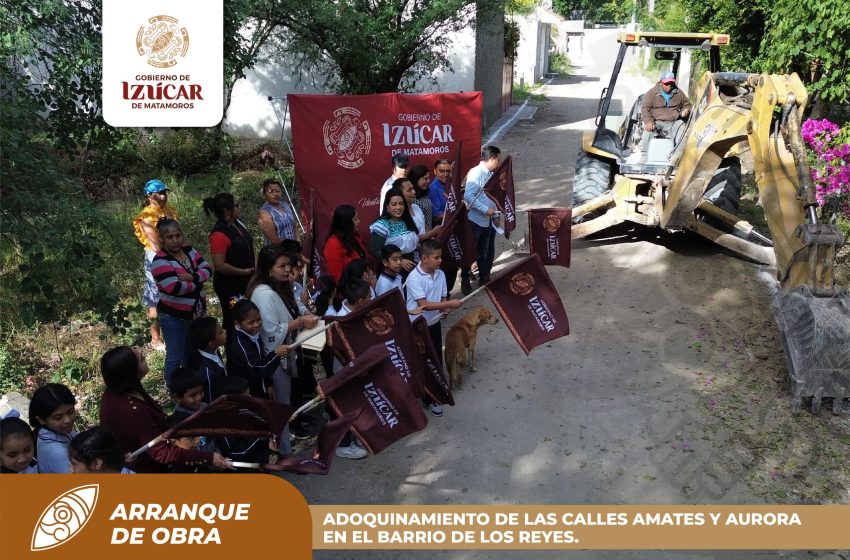 Irene Olea cumple con adoquinamiento, electrificación y un nuevo techado: paquete de obras para beneficio de las y los izucarenses