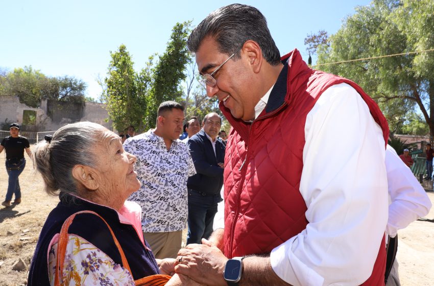 En Tehuacán, Sergio Salomón continúa con el fomento de la convivencia familiar en Puebla