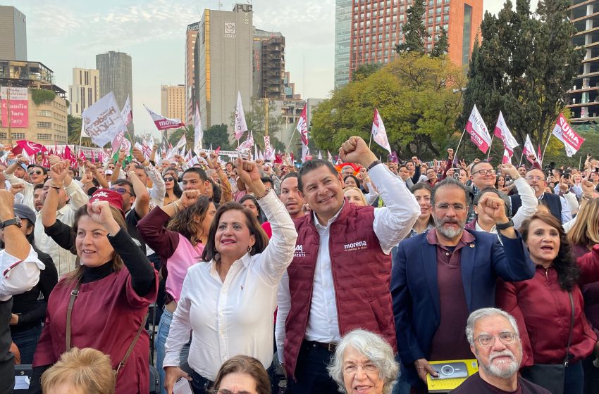Claudia Sheimbaum consolidará la transformación en beneficio del pueblo: Armenta