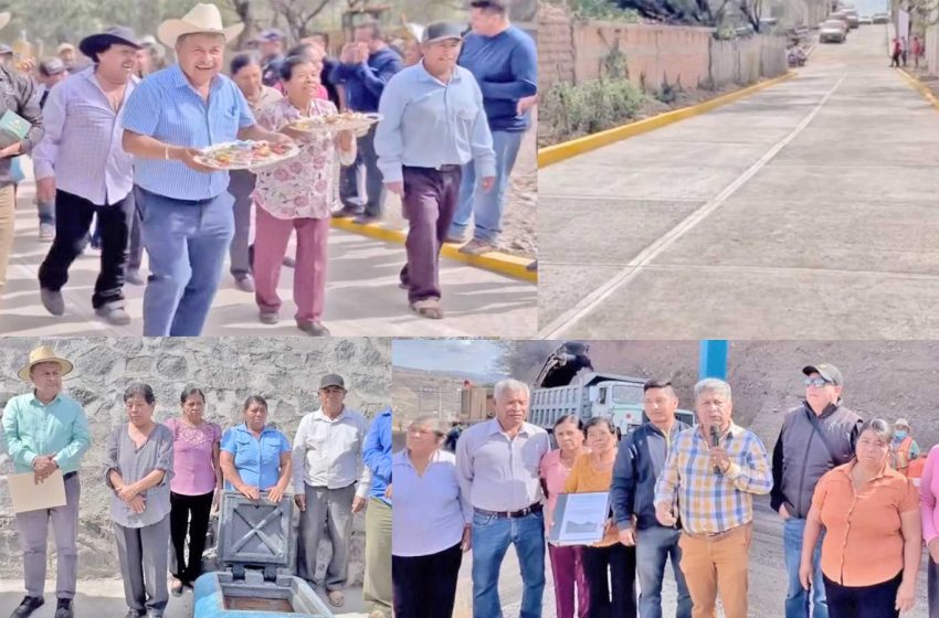 Mejora Atanacio Pérez Cañete la infraestructura social en Teopantlán