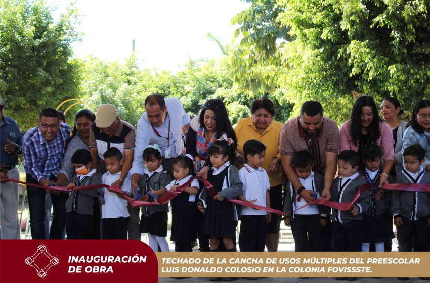 Prioriza Irene Olea; la educación con inversión de más de 20 mdp