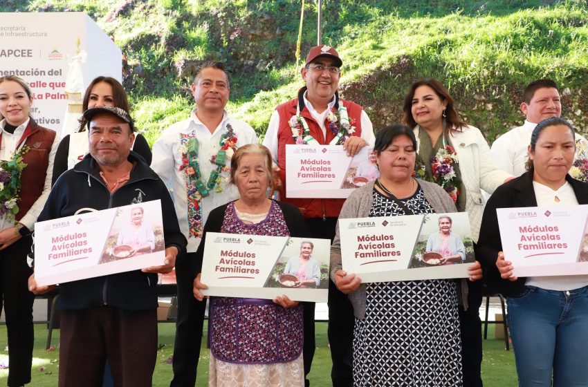 Cuarta transformación, una realidad en 217 municipios de Puebla: Sergio Salomón