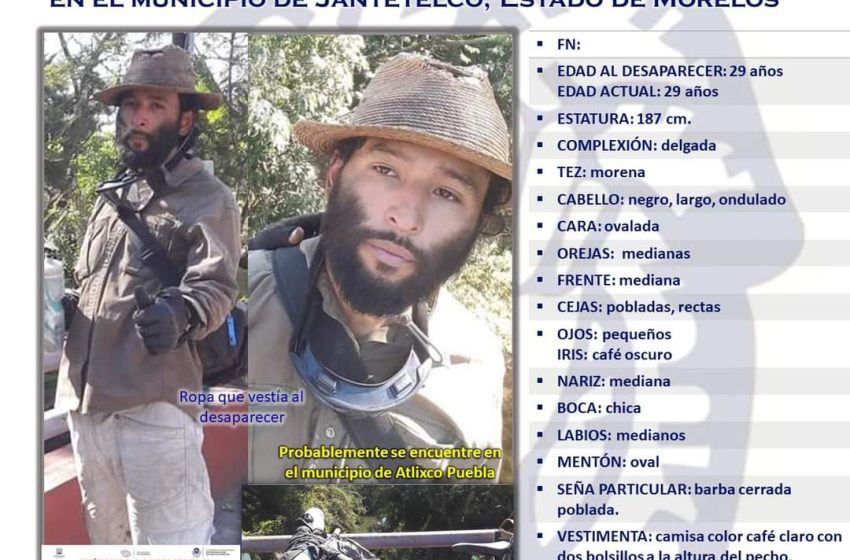 Buscan en Atlixco e Izúcar a ciclista desaparecido en territorio de Morelos