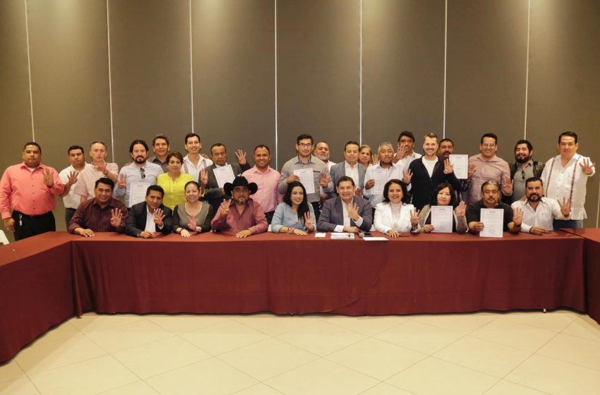 Armenta llama a la unidad y a sumar esfuerzos de los exaspirantes en Izúcar